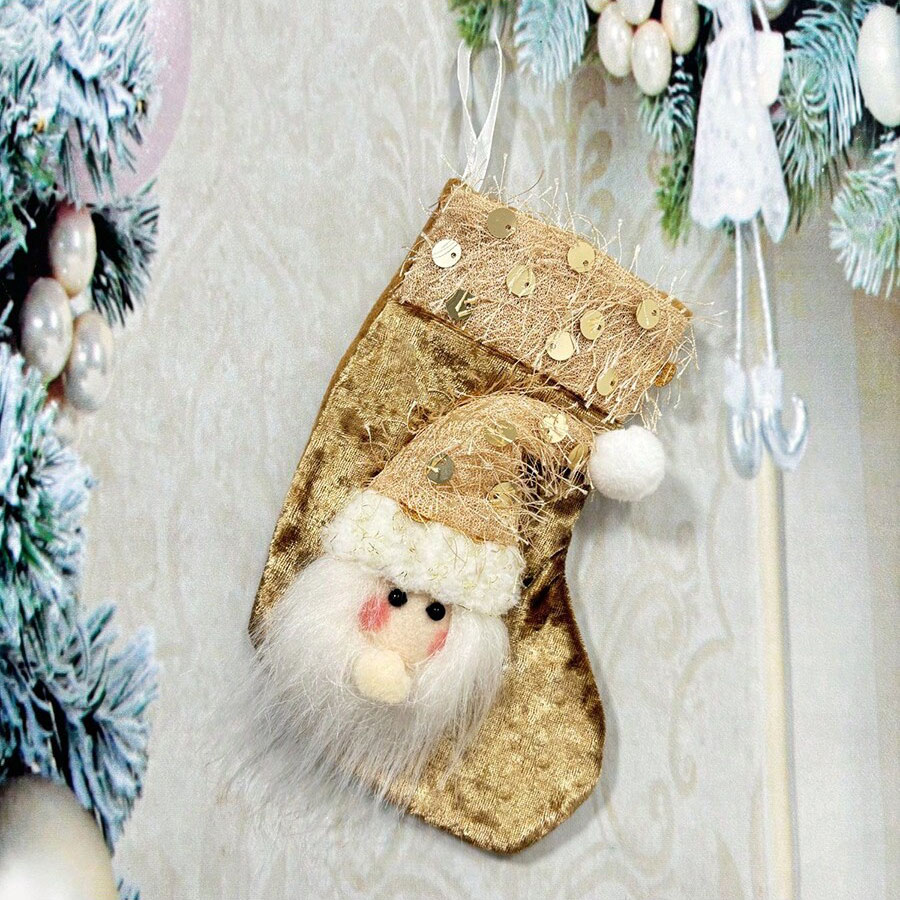 3 Stück Weihnachtsdekorationss – Christmas Stocking Hanging Bewertung und Preis