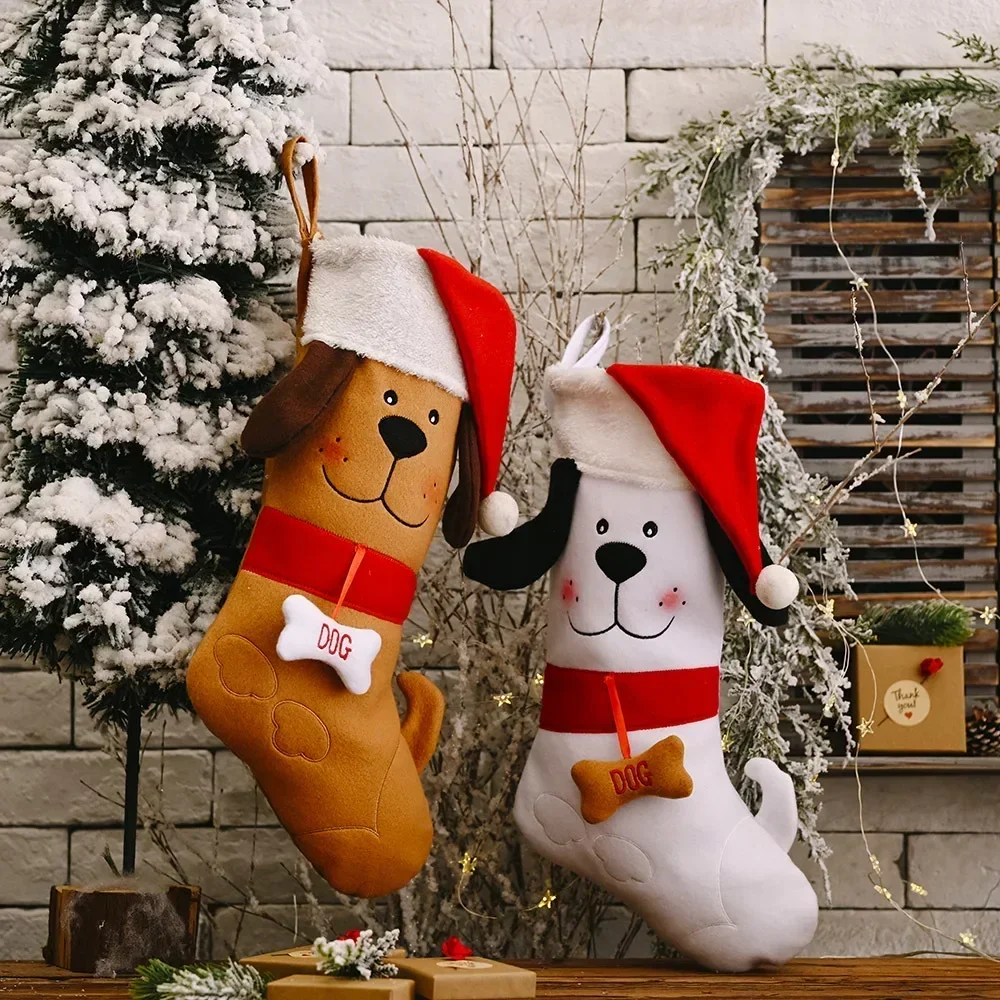 Hunde knochen form Weihnachts  – Christmas Stocking Hanging Bewertung und Preis