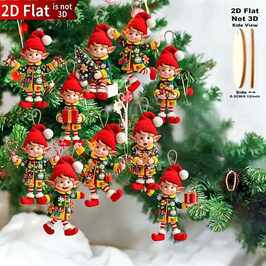 1/5/10/20/50/100 Stück 2D flac – Christmas Tree Artificial Bewertung und Preis