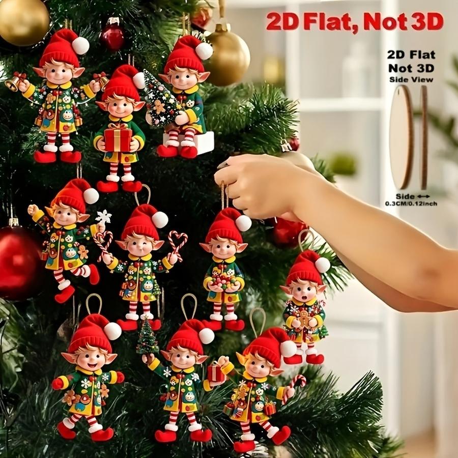 1/5/10/20/50/100 Stück 2D flac – Christmas Tree Artificial Bewertung und Preis