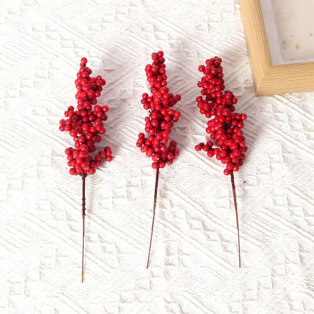 Künstliche rote Beeren für die – Christmas Tree Artificial Bewertung und Preis