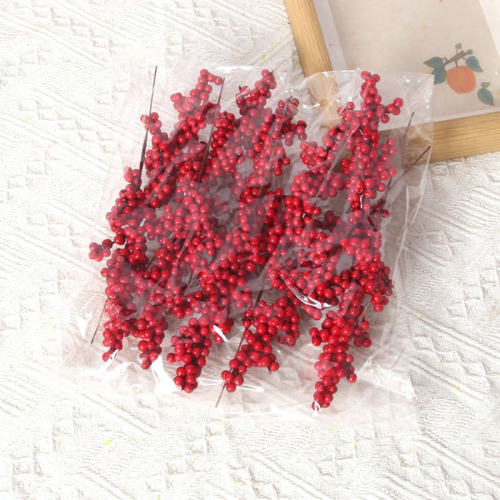 Künstliche rote Beeren für die – Christmas Tree Artificial Bewertung und Preis
