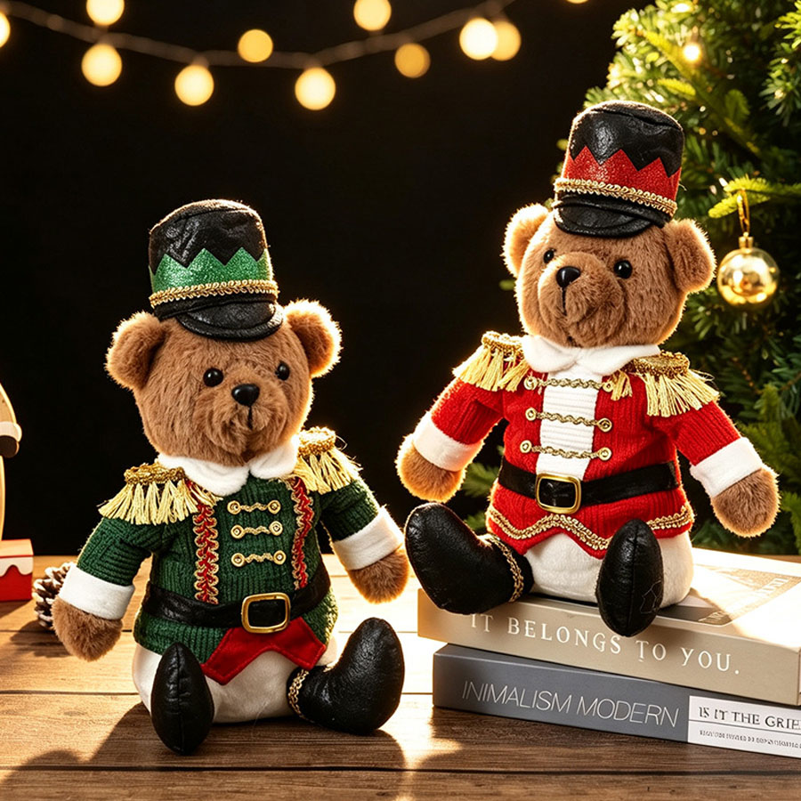 Weihnachts-Soldaten-Bär-Puppe, – Nutcracker Figurine Bewertung und Preis