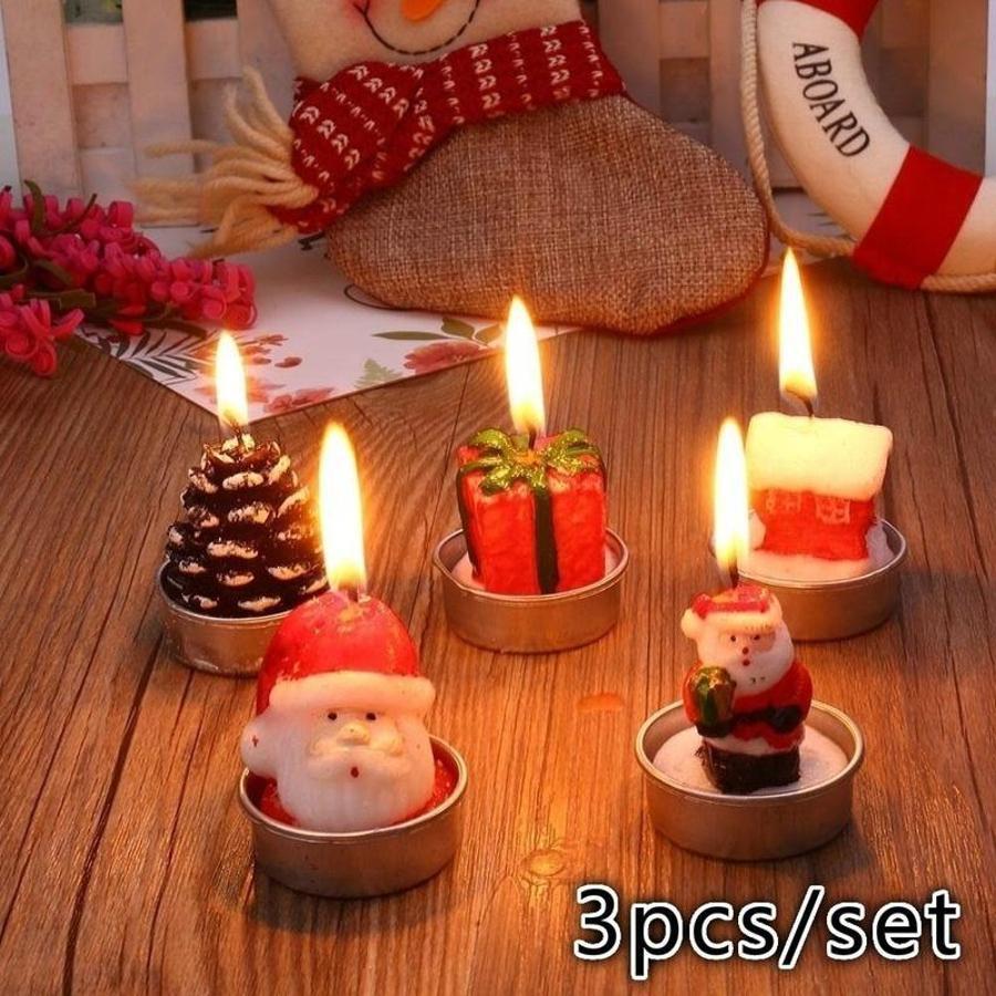 3-teiliges Weihnachts-Dekorati – Holiday Candle Set Bewertung und Preis
