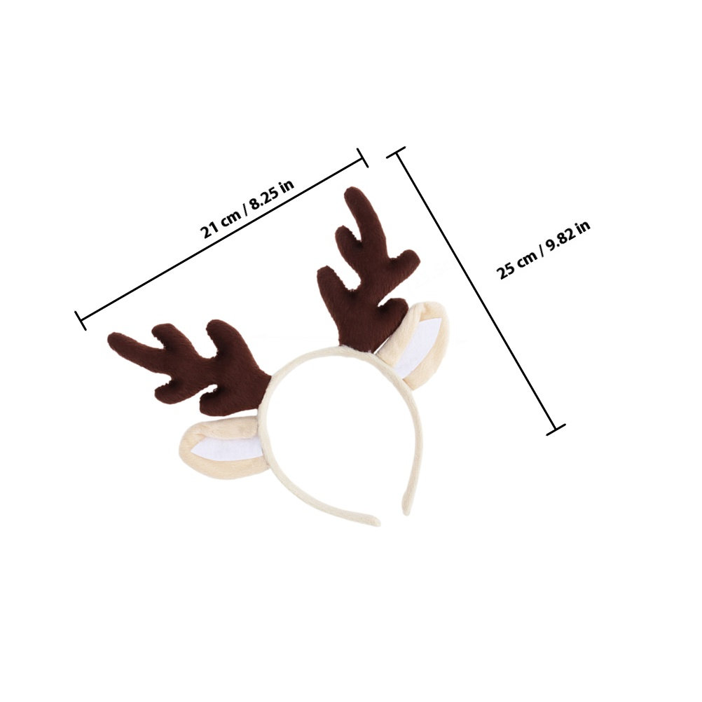 3 Stück Rentiergeweih-Stirnban – Reindeer Antlers Headband Bewertung und Preis