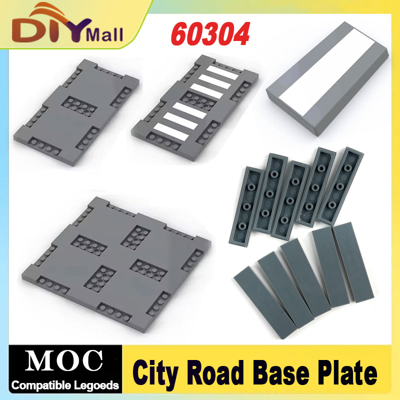MOC City Road Grundplatte Set  – Lego Set City Bewertung und Preis