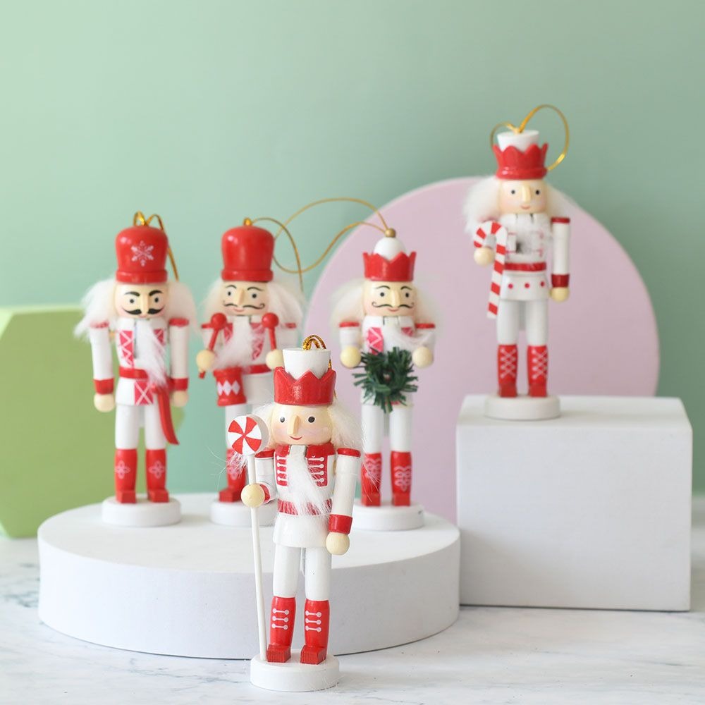 5 Stück Frohe Weihnachten Hand – Nutcracker Figurine Bewertung und Preis