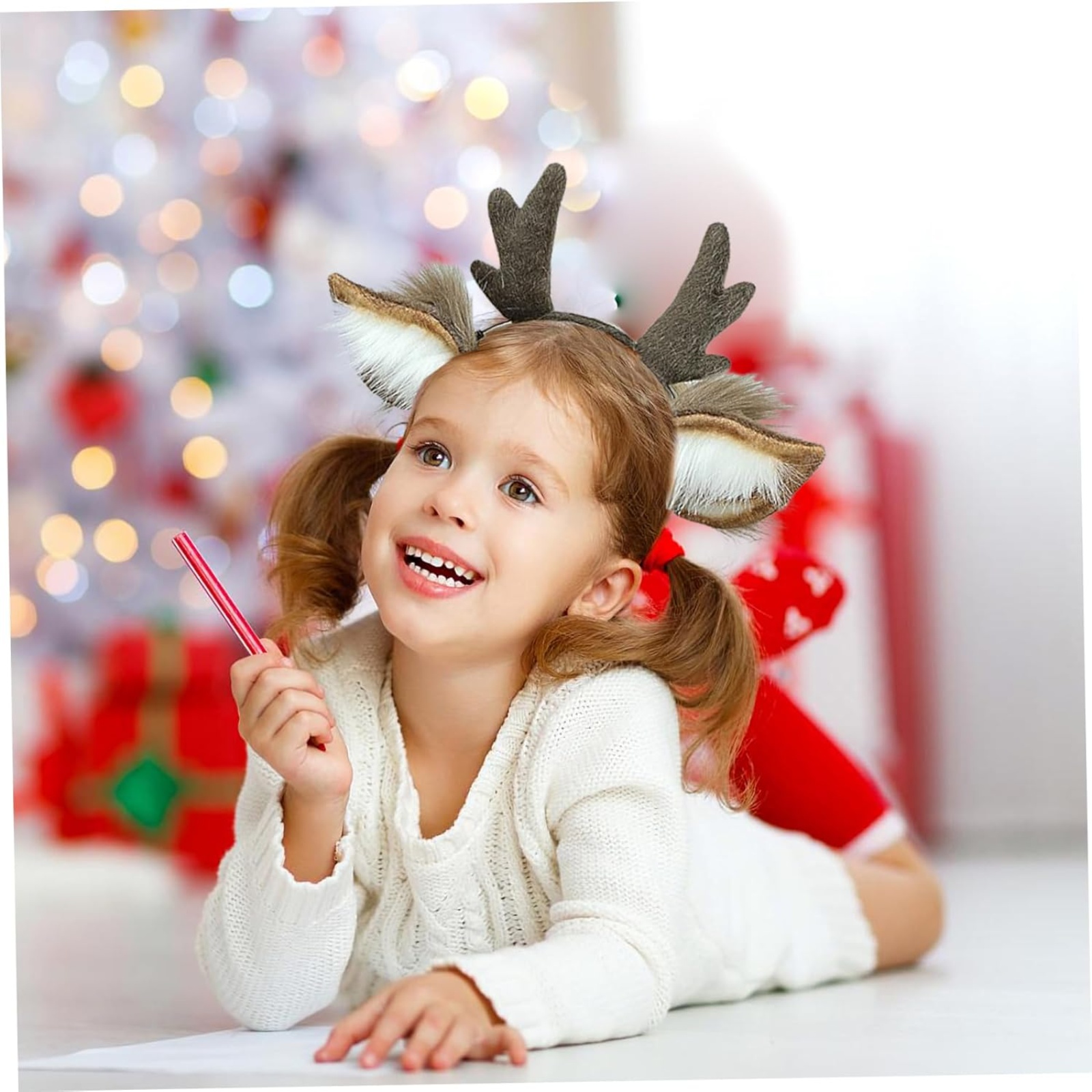 Plüsch Rentier Stirnband, Weih – Reindeer Antlers Headband Bewertung und Preis